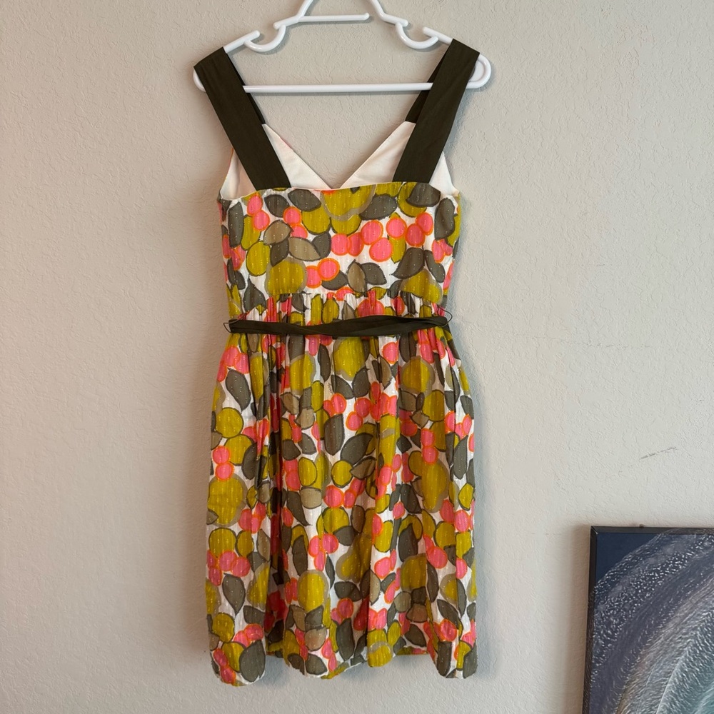 Milly of NY sleeveless colorful spring dress 2 - Picture 2 of 6